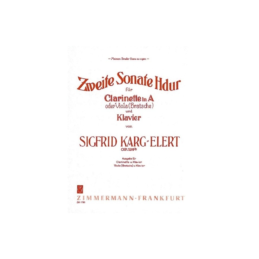 2. Sonate H-Dur op. 139b 