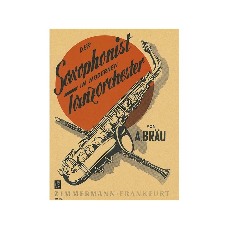 Saxophonist Im Modernen Tanzorch 