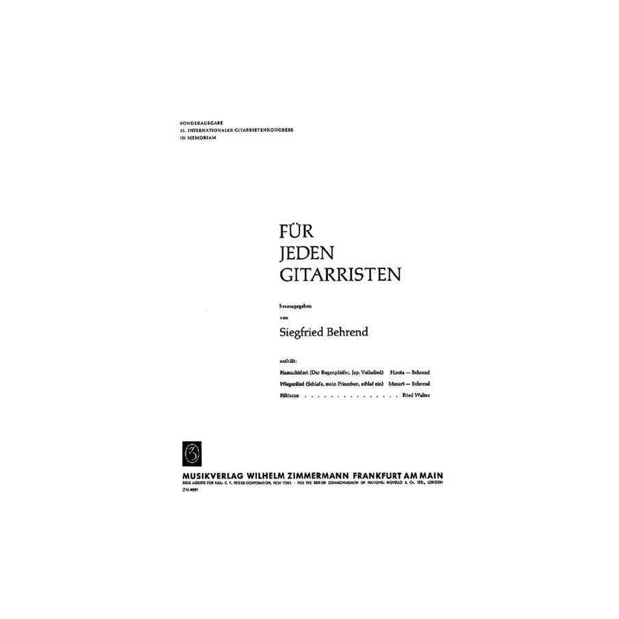 Für jeden Gitarristen 