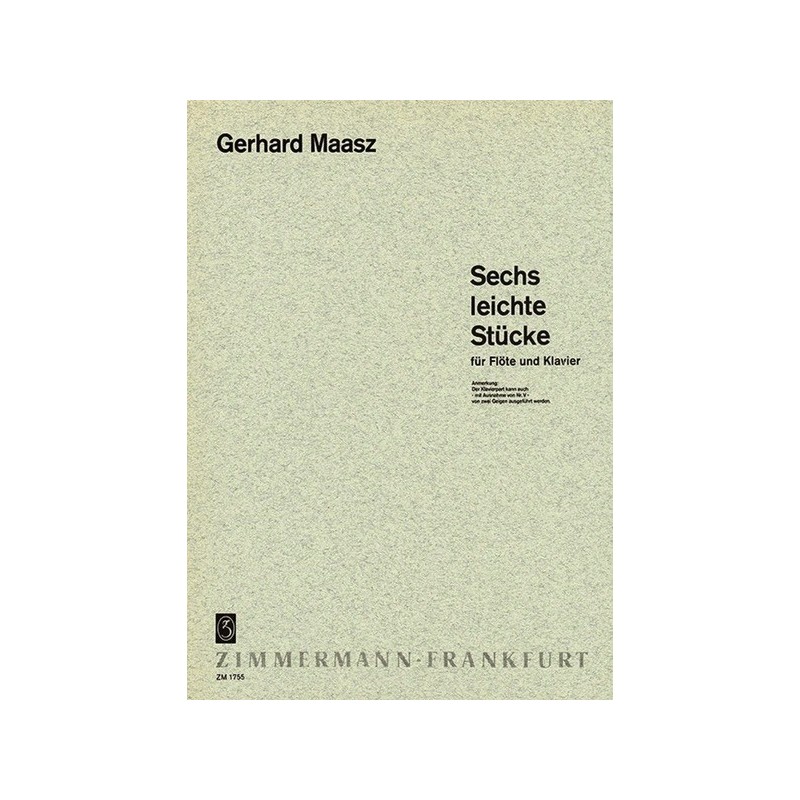 Sechs leichte Stücke 