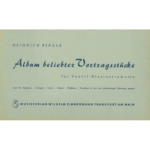 Album beliebter Vortragsstücke