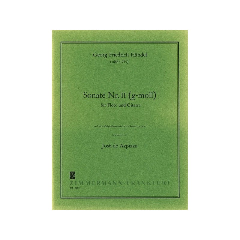 Sonate Nr. 2 g-Moll 