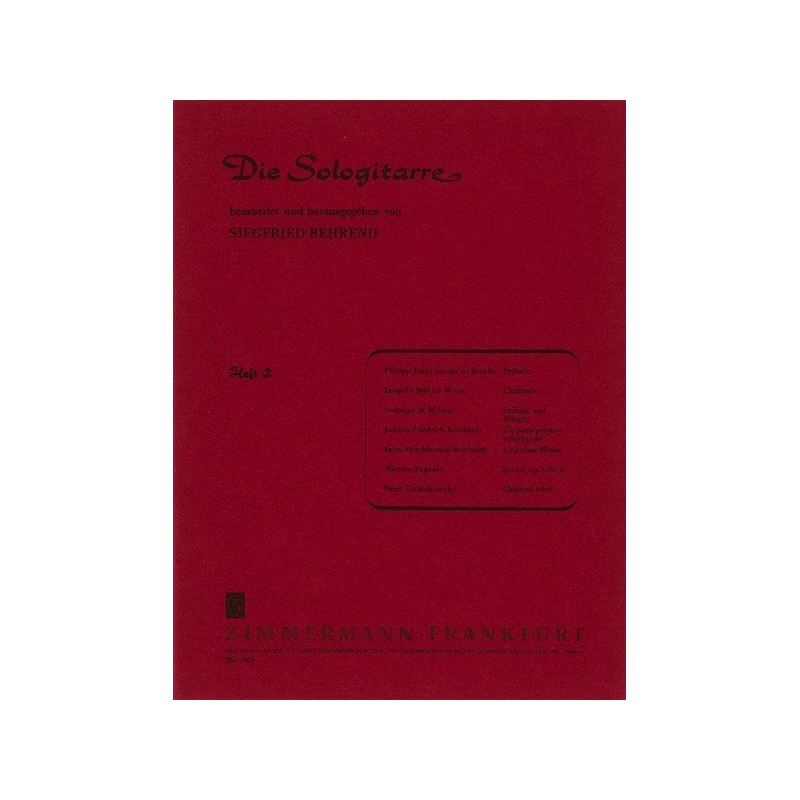 DIE SOLOGITARRE Heft 2 