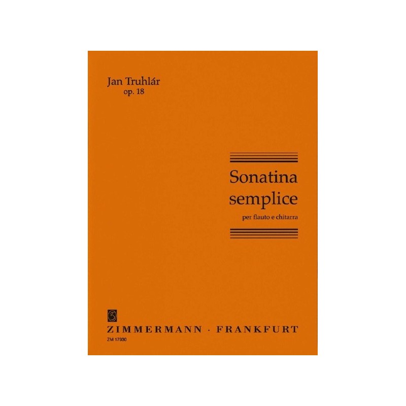 Sonatine semplice op. 18 