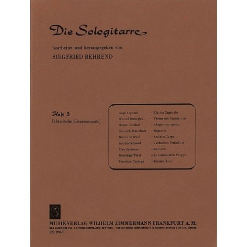 DIE SOLOGITARRE Heft 3