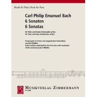 6 Sonatas Wq 125-127, 129, 130, 134 