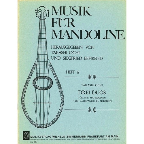 Drei Duos nach altjapanischen Melodien 