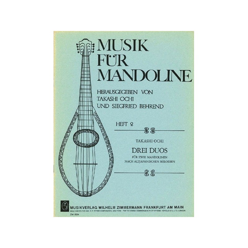 Drei Duos nach altjapanischen Melodien 