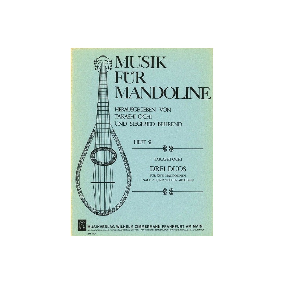 Drei Duos nach altjapanischen Melodien 