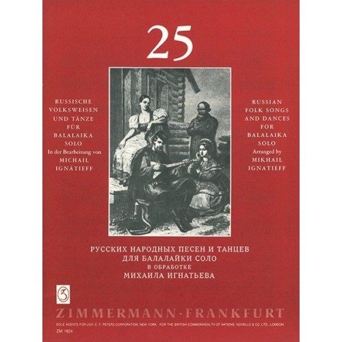 25 Russische Volksweisen und Tänze 