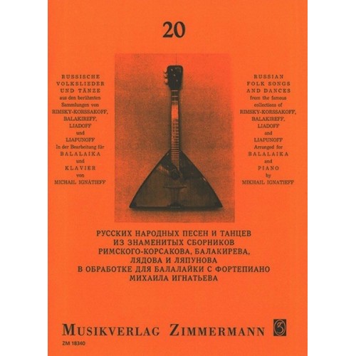 Zwanzig Russische Volkslieder und Tänze 