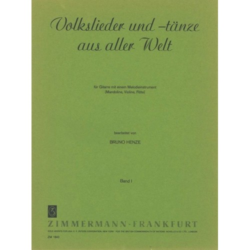 Volkslieder und -tänze aus aller Welt Heft 1 