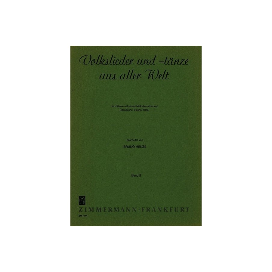 Volkslieder und -tänze aus aller Welt Heft 2 