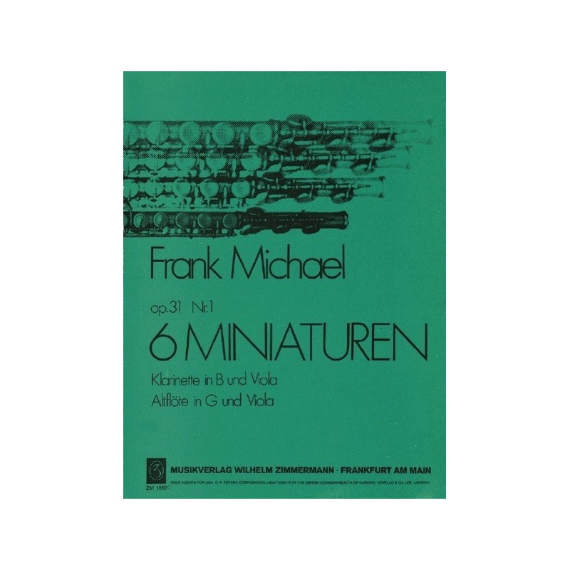 Sechs Miniaturen op. 31/1 