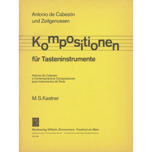 Kompositionen von A. de Cabezón und Zeitgenossen 
