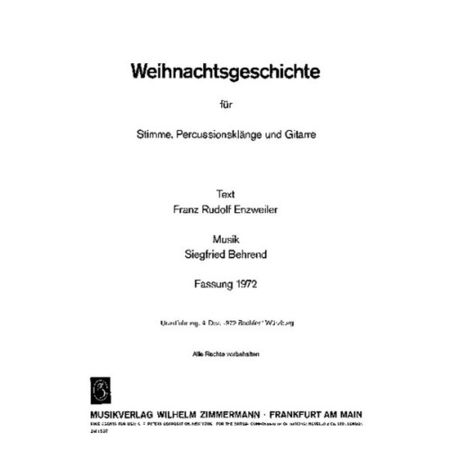 Weihnachtsgeschichte