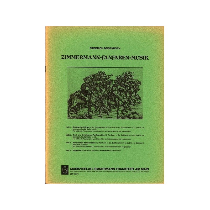 Zimmermann-Fanfaren-Musik Heft 2 