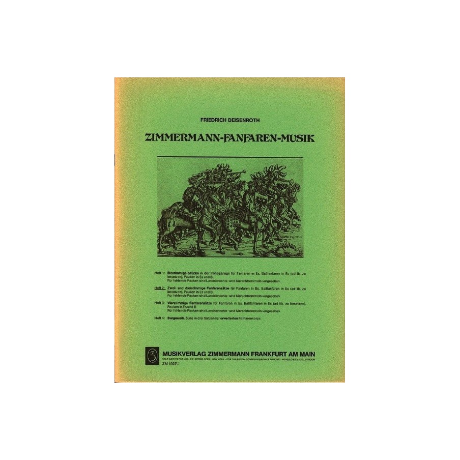 Zimmermann-Fanfaren-Musik Heft 2 