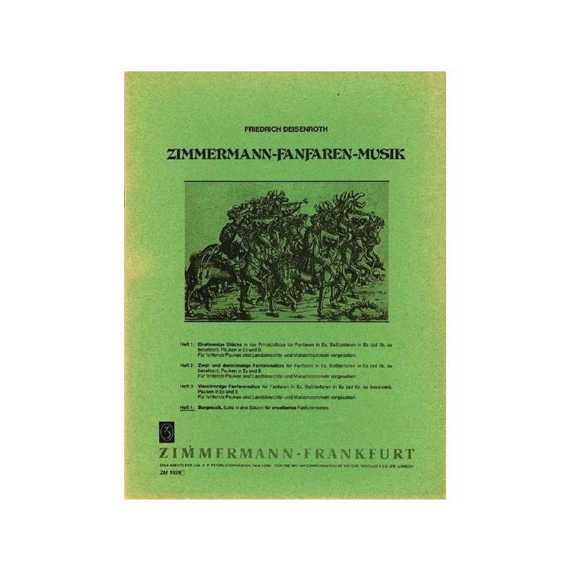 Zimmermann-Fanfaren-Musik Heft 4 