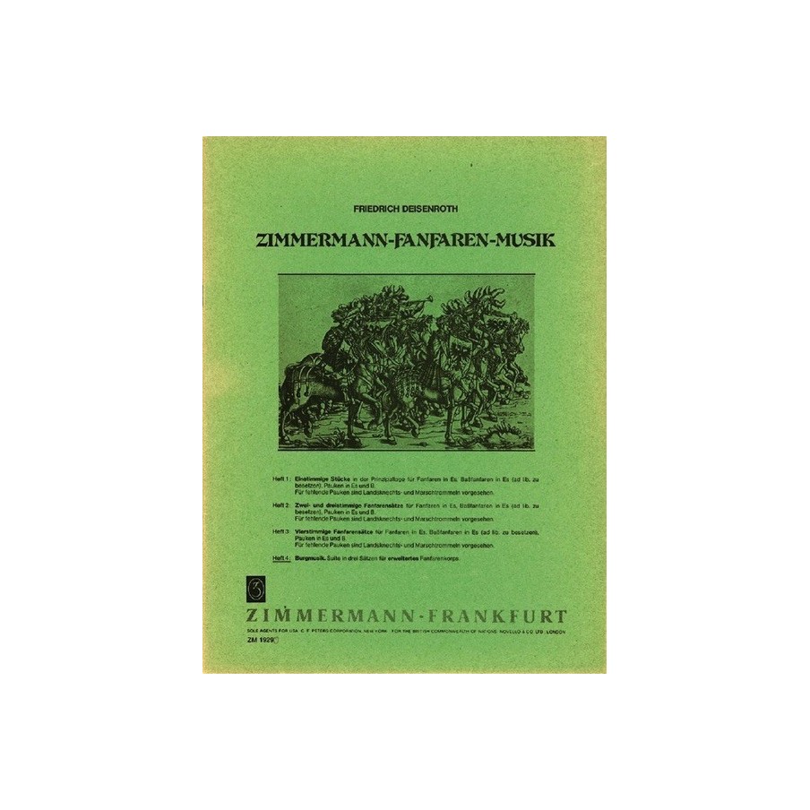 Zimmermann-Fanfaren-Musik Heft 4 