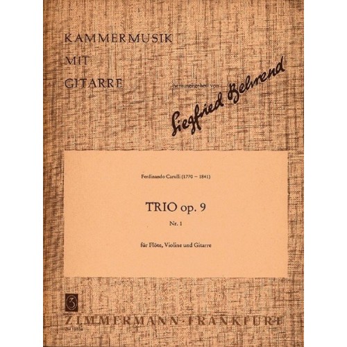 Trios op. 9/1 Heft 1 