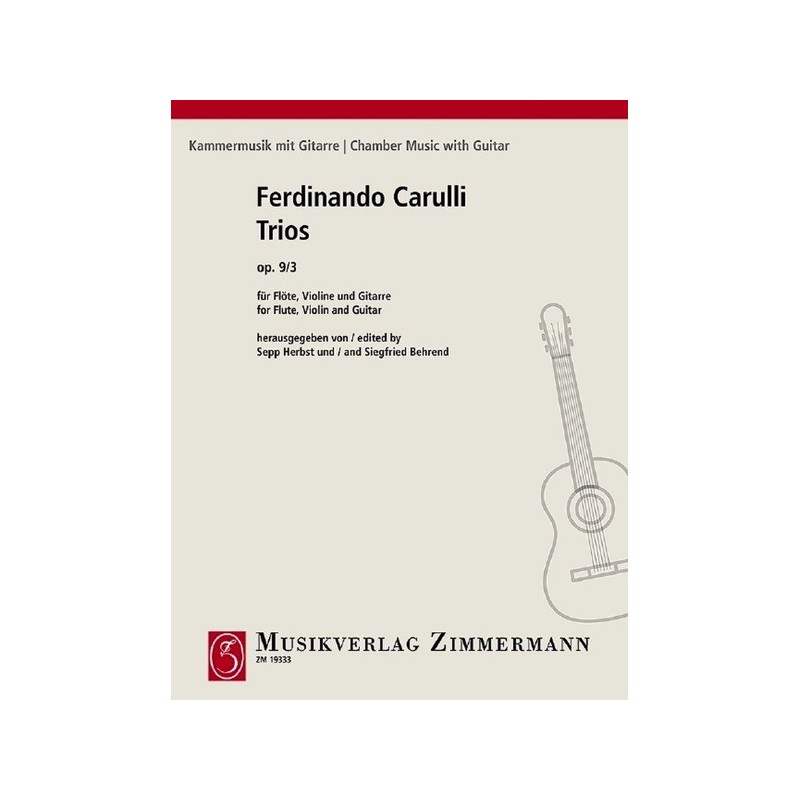 Trios op. 9/3 Heft 3 