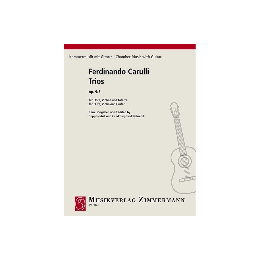 Trios op. 9/3 Heft 3 