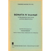 Sonata IV a-Moll 