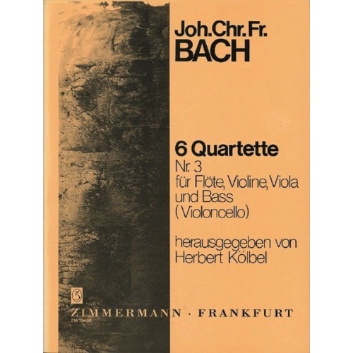 Sechs Flötenquartette Nr. 3