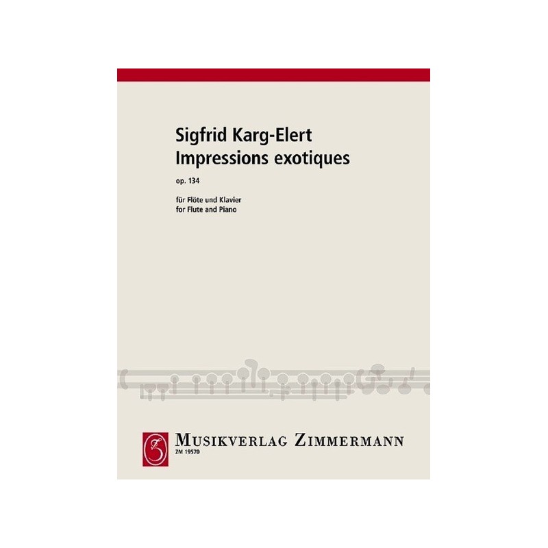 Impressions exotiques Op. 134 