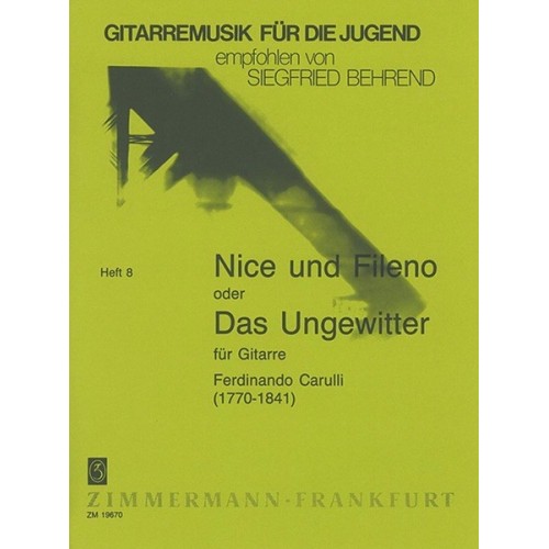 Nice und Fileno oder Das Ungewitter op. 2 