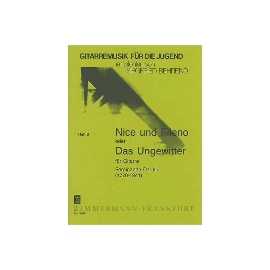 Nice und Fileno oder Das Ungewitter op. 2 