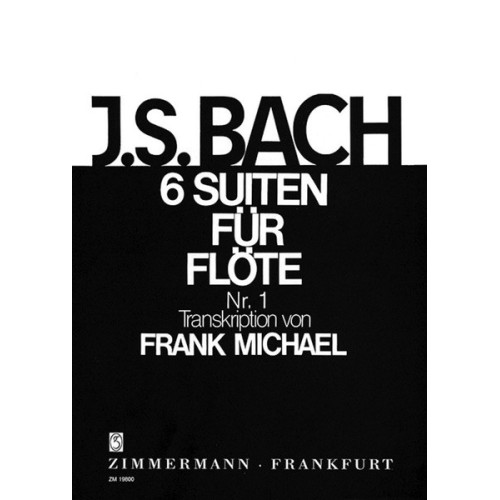 Suite No.1 In G BWV 1007 