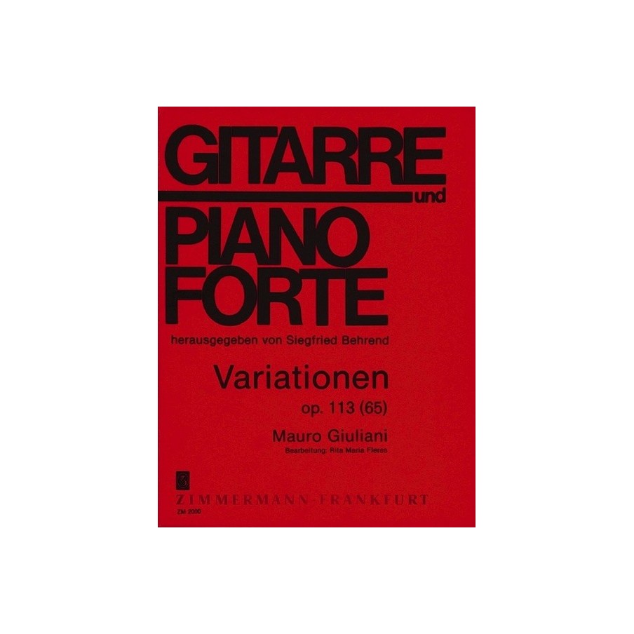 Variationen op. 113 