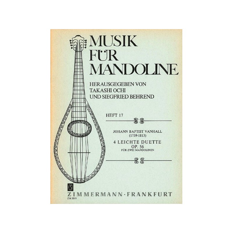 Vier leichte Duette op. 56 