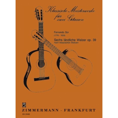 Sechs Ländliche Walzer Nach Klassischen Motiven 
