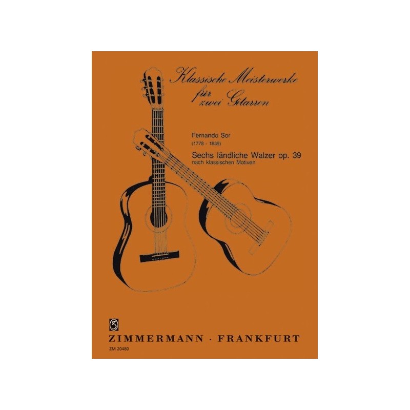 Sechs Ländliche Walzer Nach Klassischen Motiven 