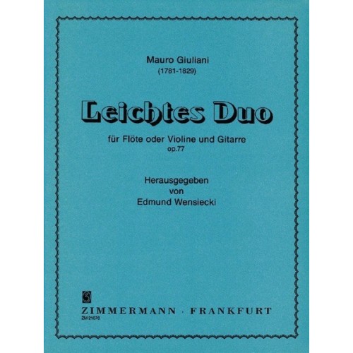 Leichtes Duo op. 77