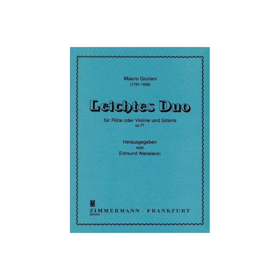 Leichtes Duo op. 77 