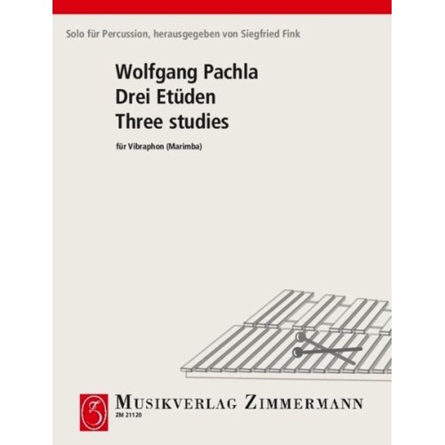 Drei Etüden für Vibrafon oder Marimba 