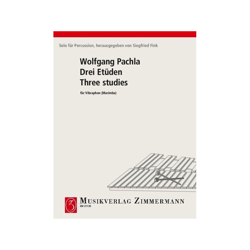 Drei Etüden für Vibrafon oder Marimba 