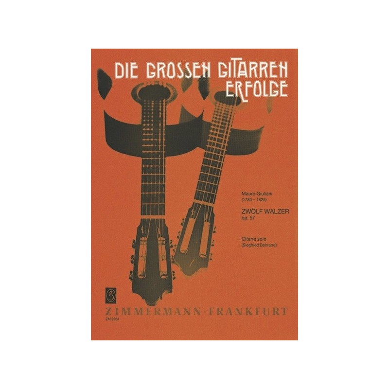 Zwölf Walzer op. 57 