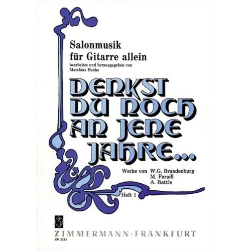 Denkst du noch an jene...