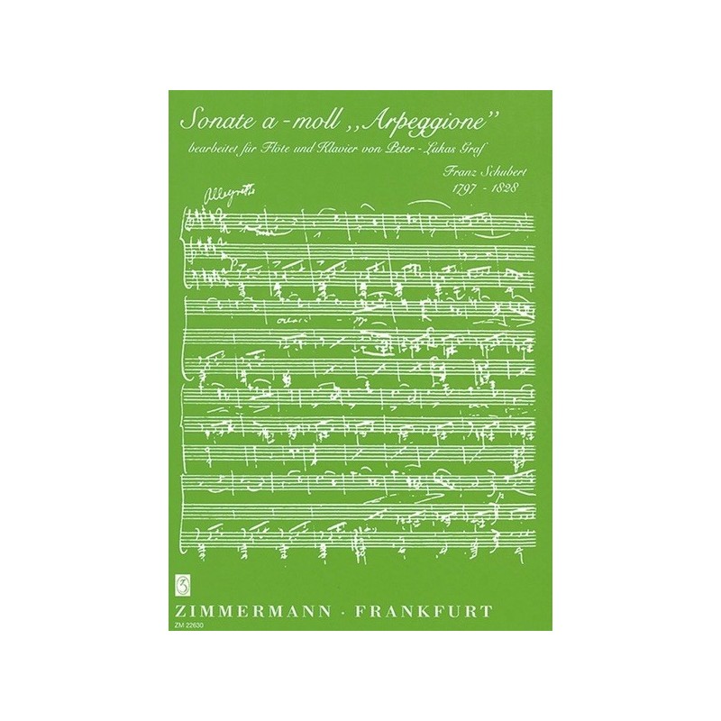 Sonata In A Minor 'Arpeggione' 