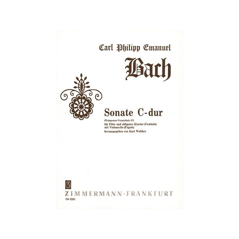 Sonate C-Dur Wq 87 
