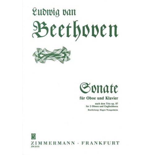 Sonate nach dem Trio op. 87