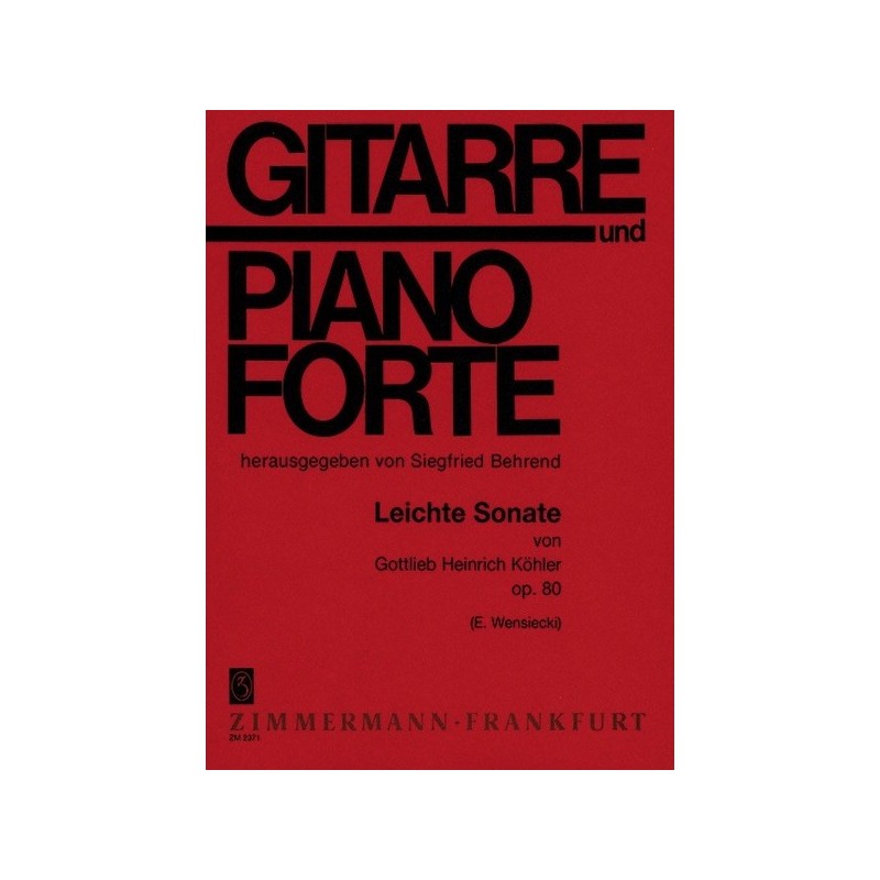 Leichte Sonate op. 80 