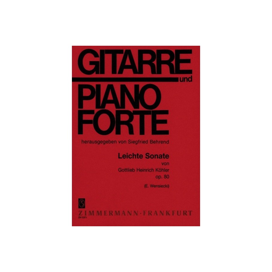 Leichte Sonate op. 80 