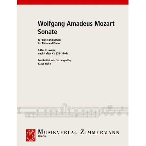 Sonate F-Dur KV 376 (374d)...
