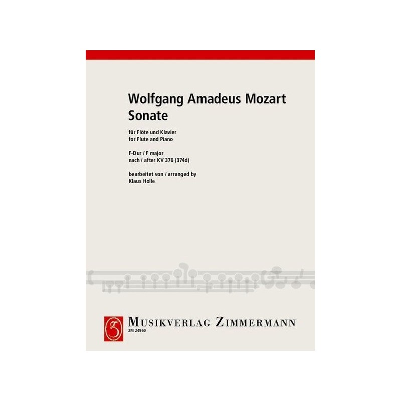 Sonate F-Dur KV 376 (374d) KV 376 (374d) 
